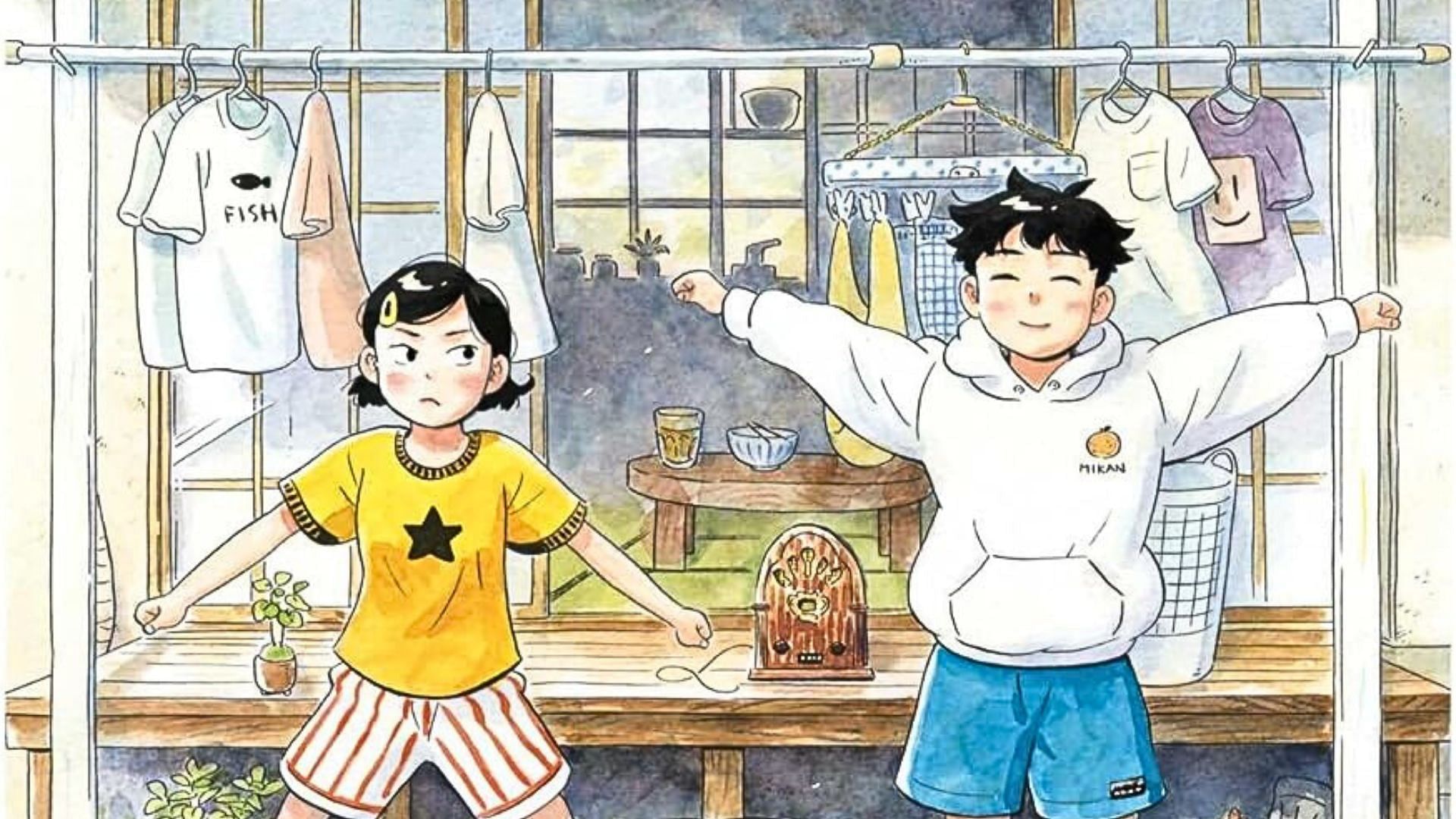 Hiroto Ikuta and Natsumi Kobayashi as seen in the manga (Image via Shogakukan)